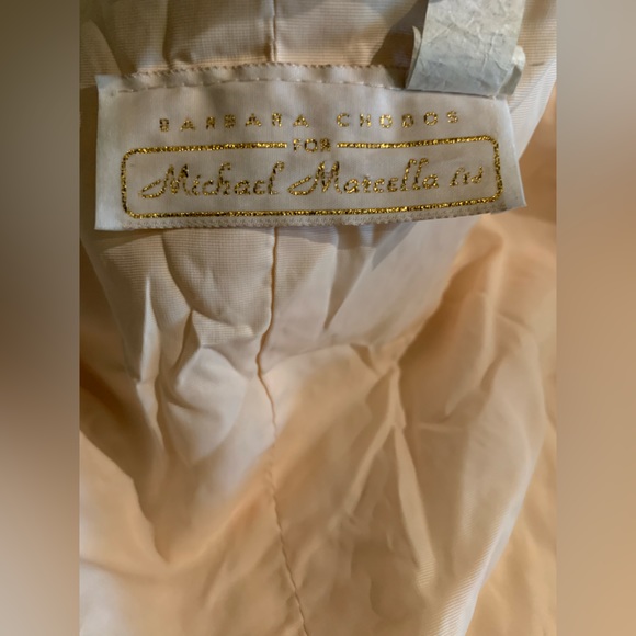 VTG Barbara Chodos For Michael Marcella Size 6 Pink Floral Lace 2pc Skirt Set - Picture 8 of 15